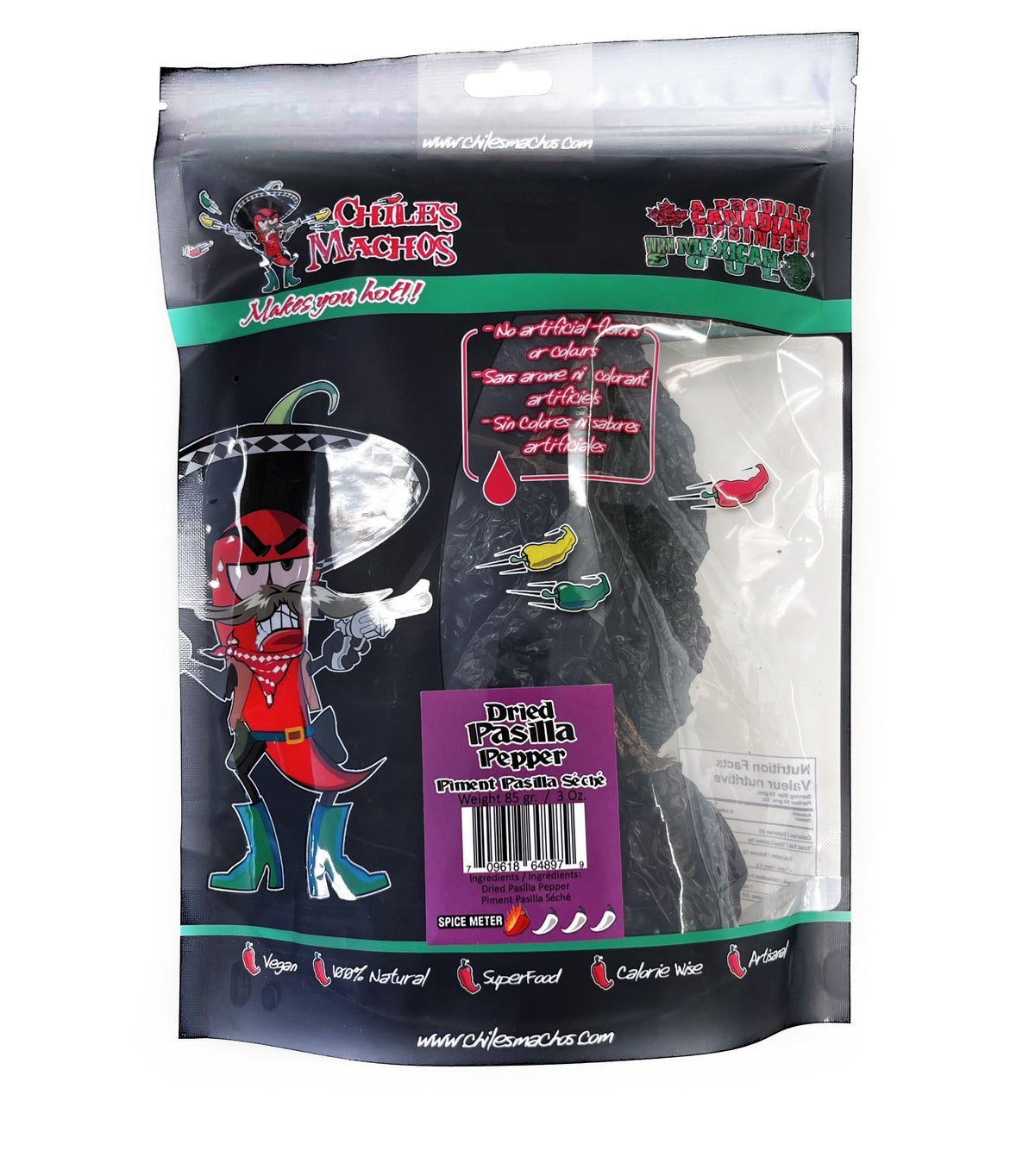 Chiles Machos Pasilla Pepper