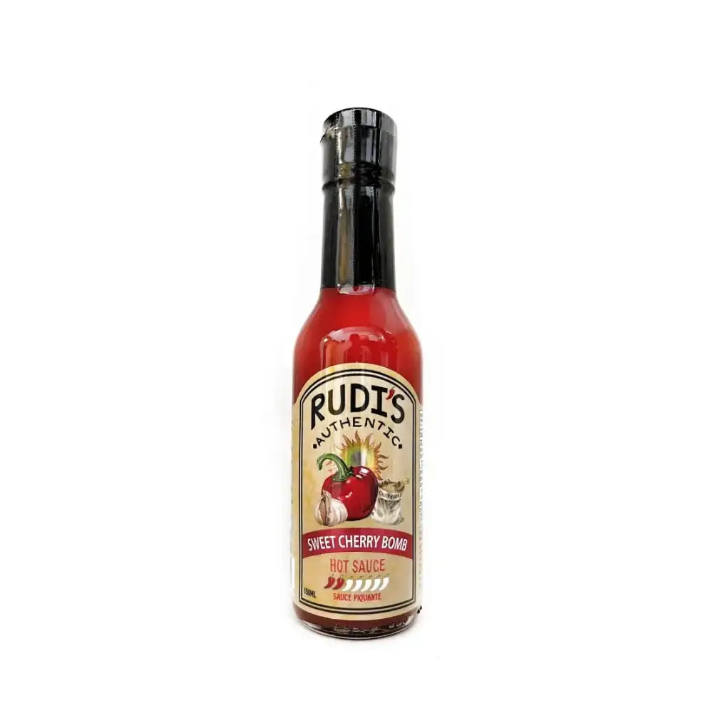 Rudi’s Sweet Cherry Bomb Hot Sauce - Hot Sauce