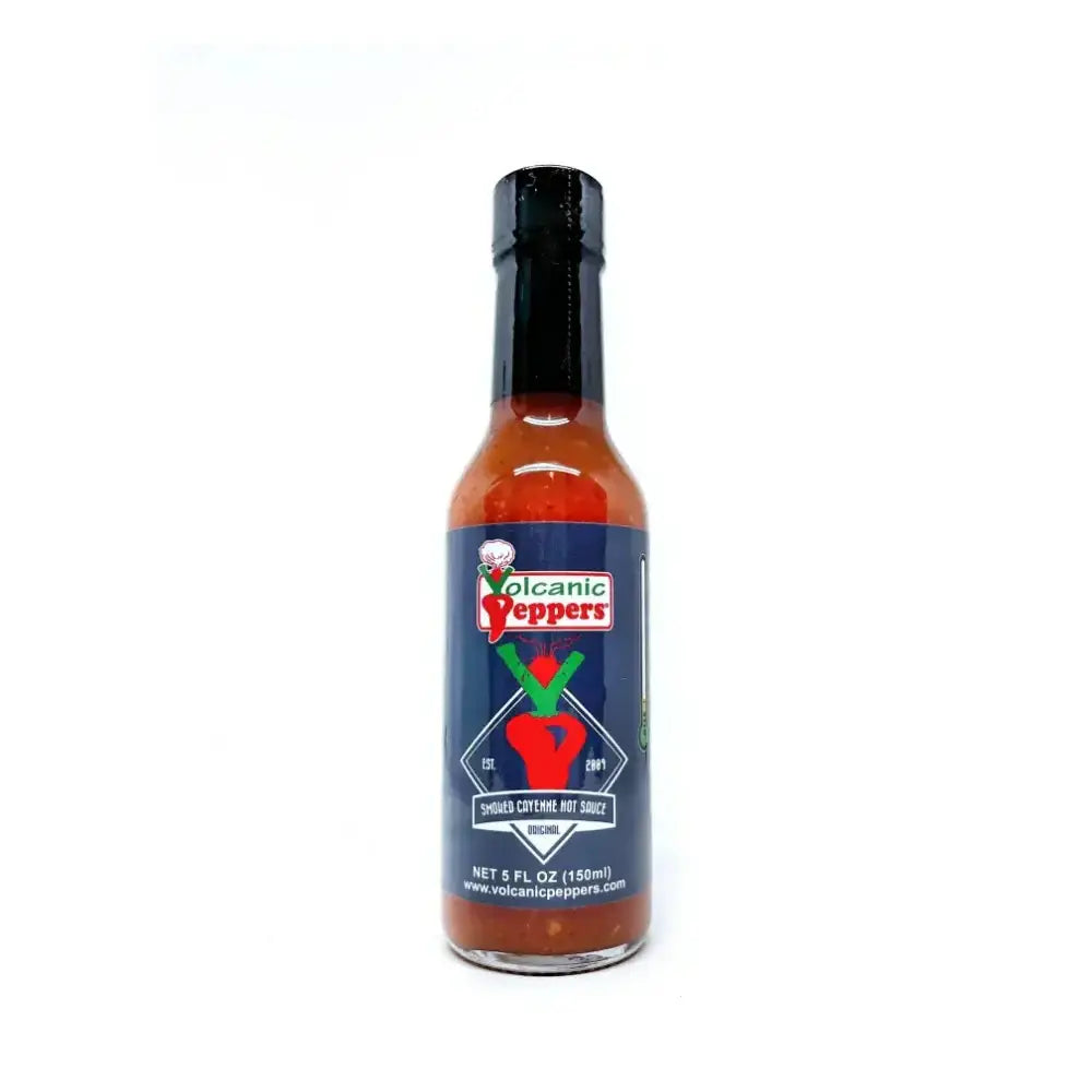 Volcanic Peppers Smoked Cayenne Hot Sauce - Hot Sauce