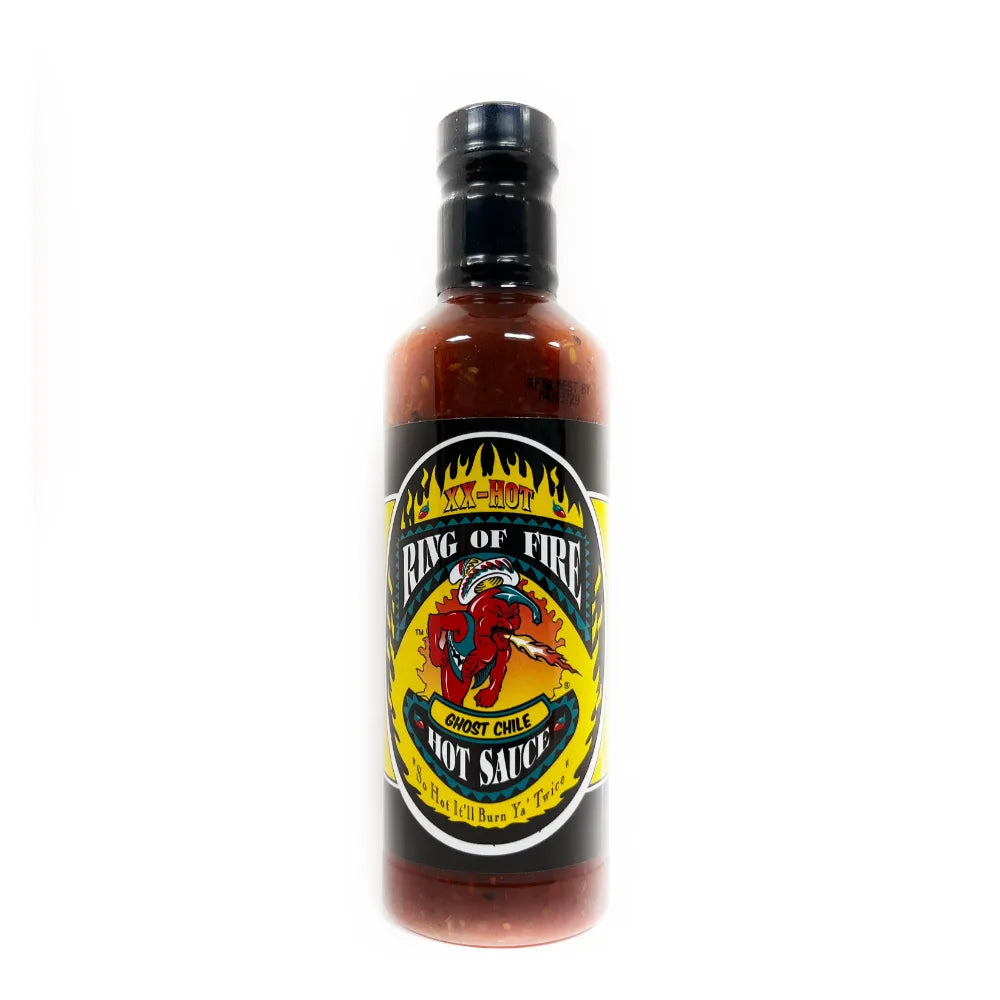 Ring of Fire XX-Hot Habanero & Ghost Pepper Hot Sauce - Main Image