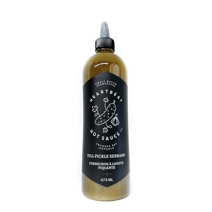 Heartbeat Dill Pickle Serrano Hot Sauce 16oz - Main Image