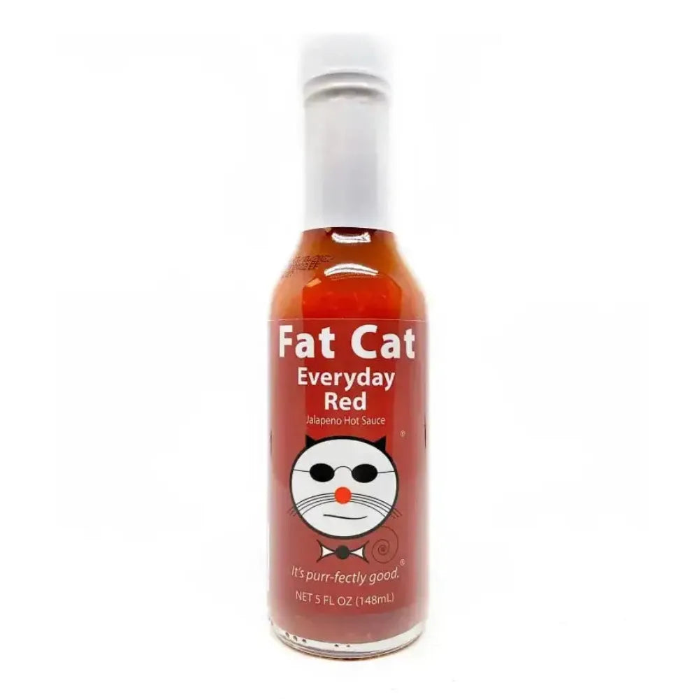 Fat Cat Everyday Red Jalapeno Hot Sauce - Main Image
