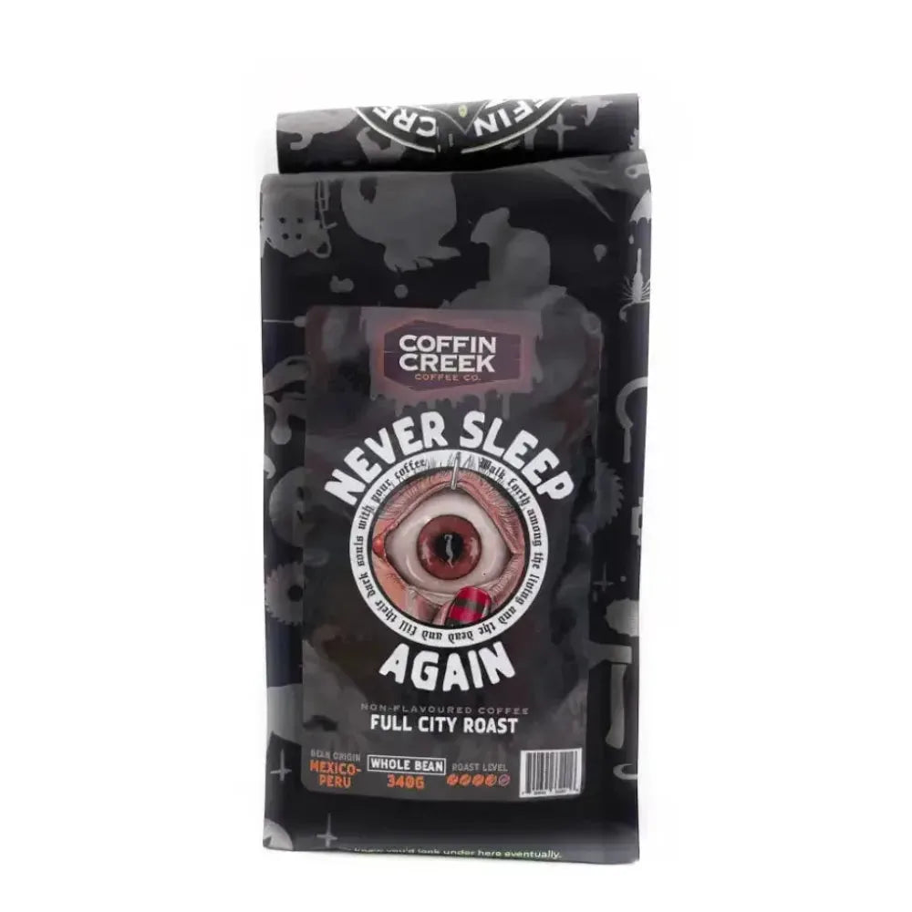 Coffin Creek Never Sleep Again Coffee Whole Bean - Main Image