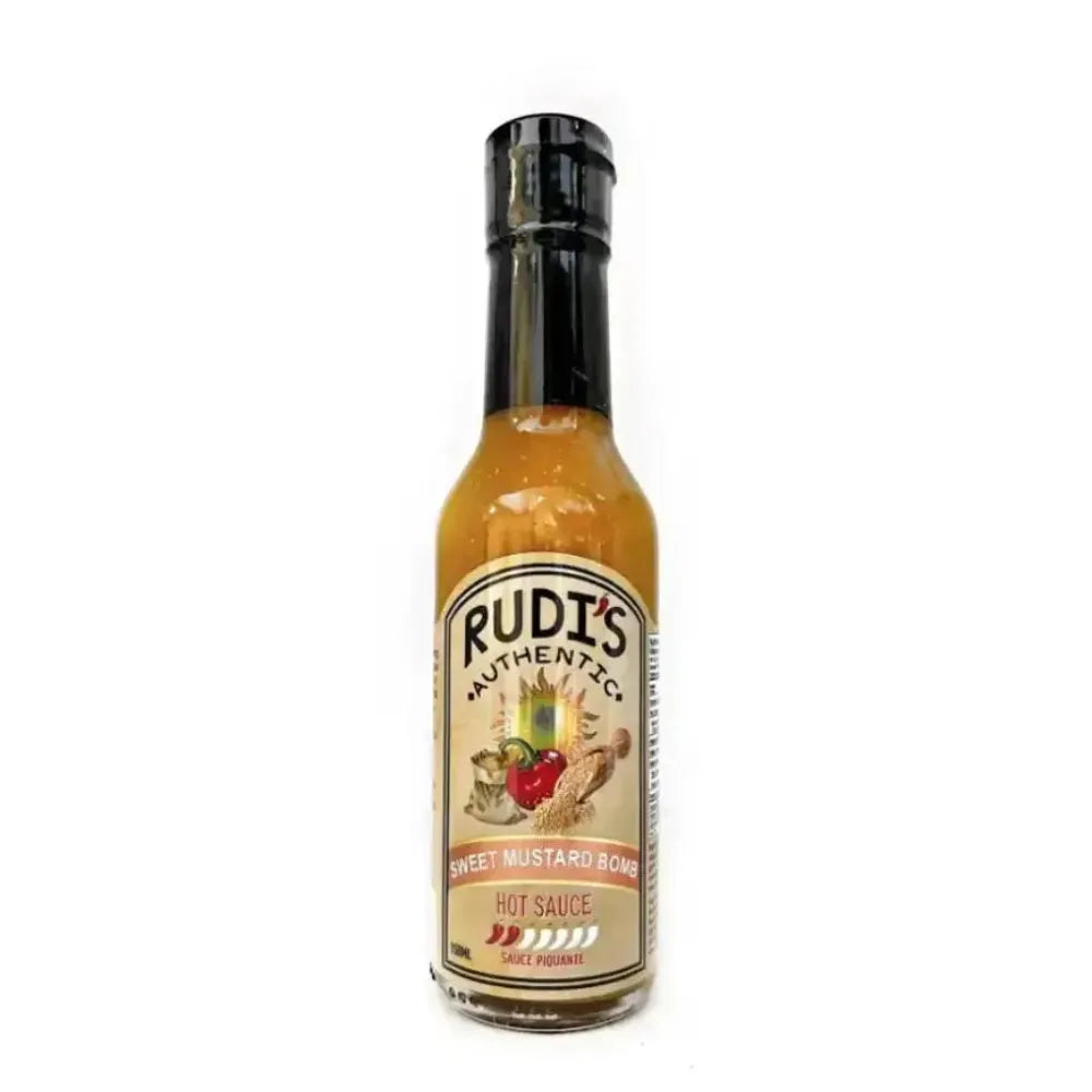 Rudi's Sweet Mustard Bomb Hot Sauce - Main Image