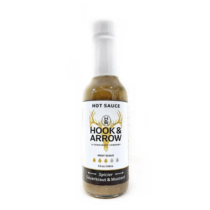 Hook & Arrow Spicier Sauerkraut & Mustard Hot Sauce - Main Image