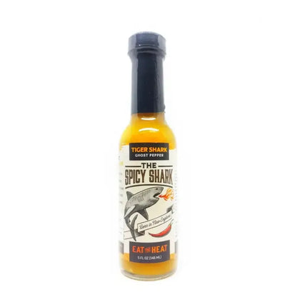 The Spicy Shark Tiger Shark Ghost Pepper Hot Sauce - Main Image