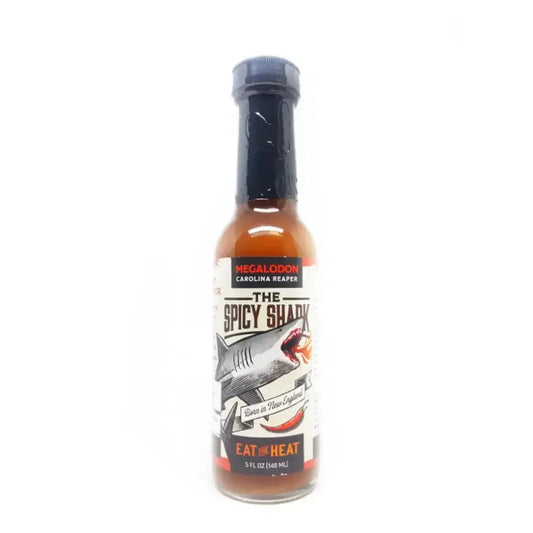 The Spicy Shark Megalodon Carolina Reaper Hot Sauce - Main Image
