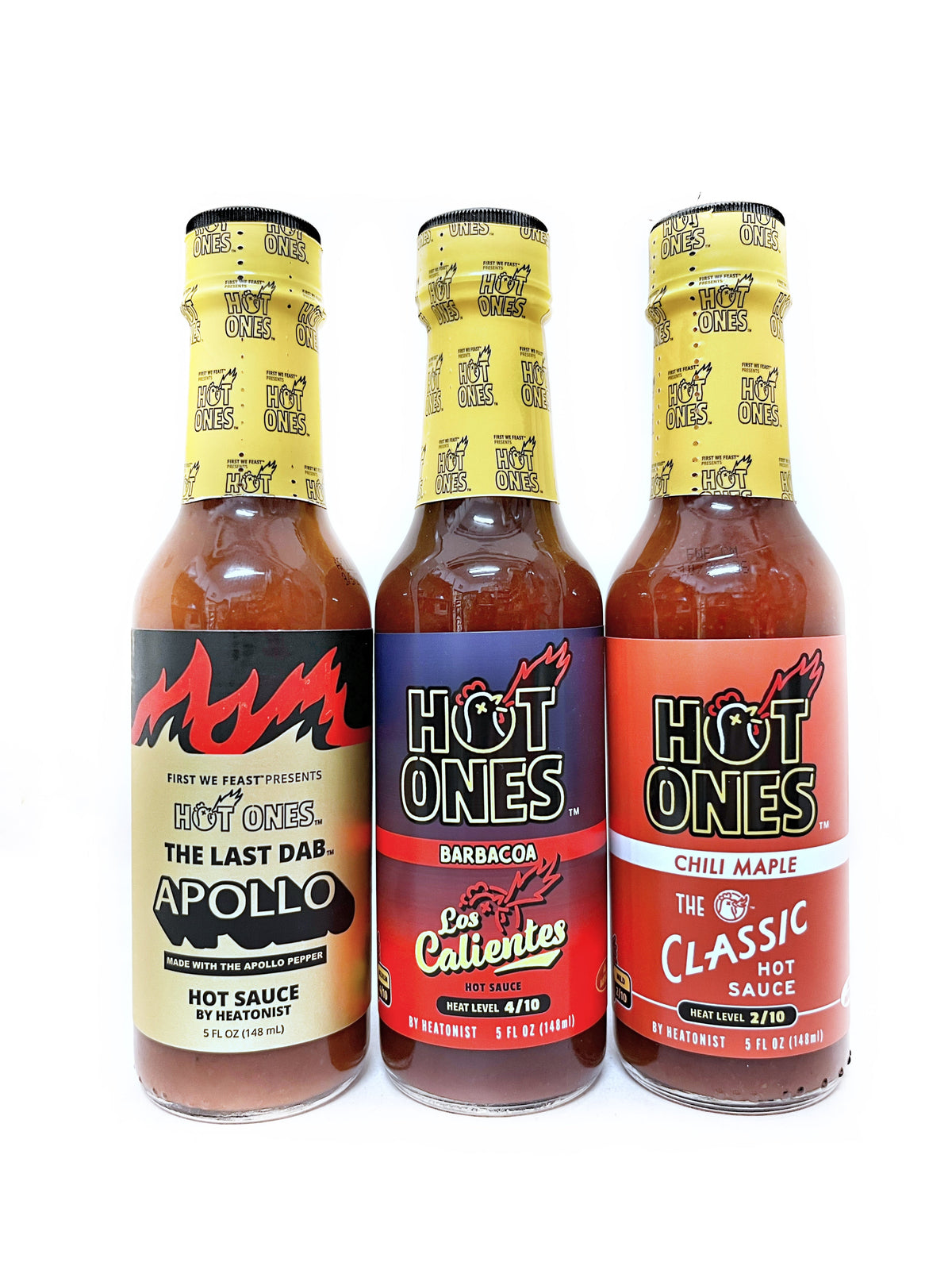 Hot Ones Last Dab Apollo Hot Sauce Variety 3-Pack