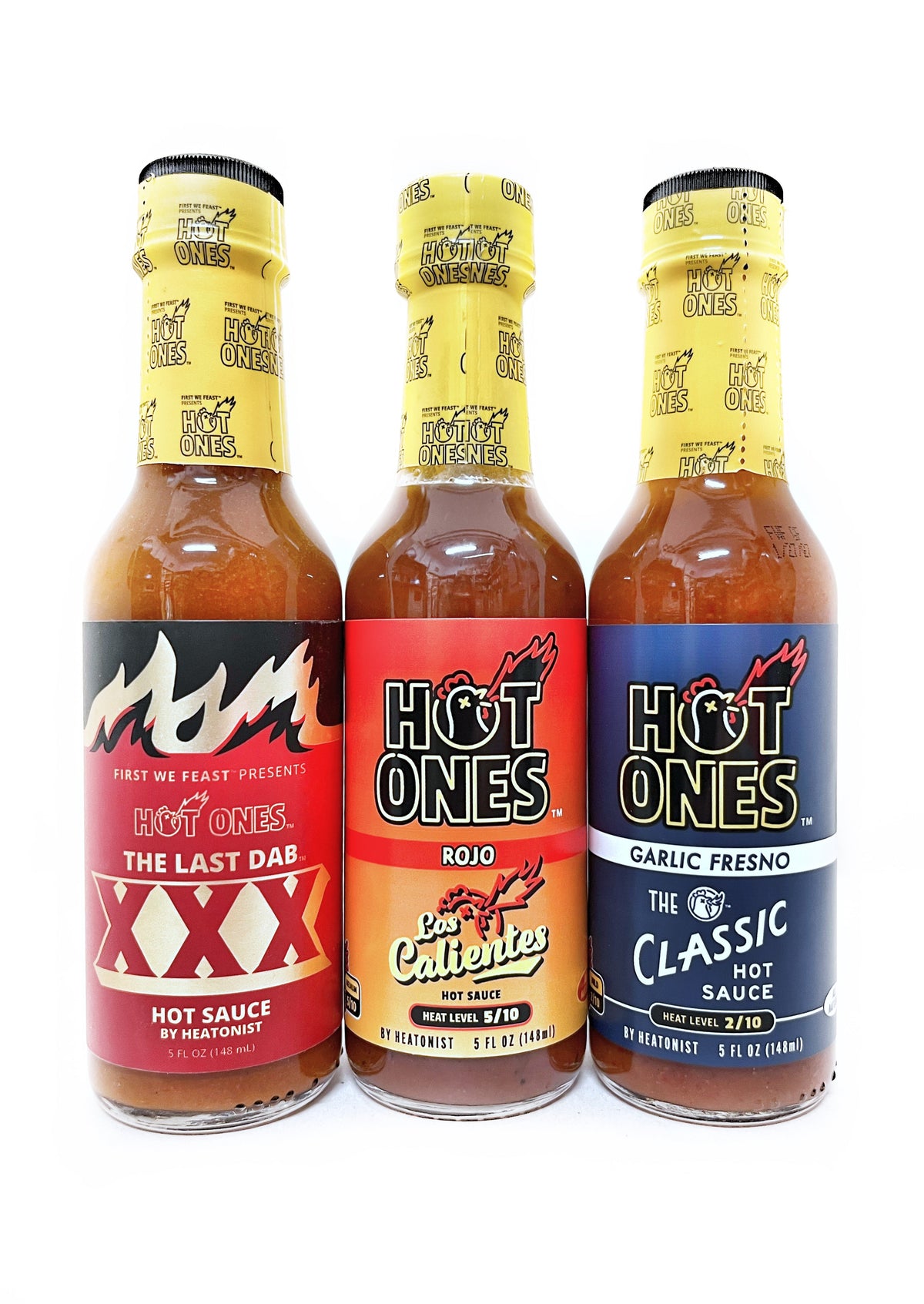 Hot Ones Last Dab XXX Hot Sauce Variety 3-Pack