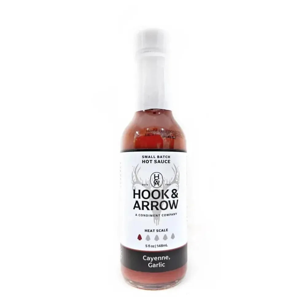 Hook & Arrow Cayenne Garlic Hot Sauce - Main Image