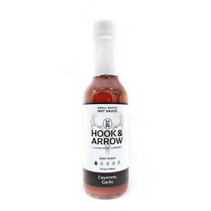 Hook & Arrow Cayenne Garlic Hot Sauce - Main Image