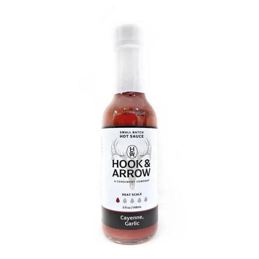Hook & Arrow Cayenne Garlic Hot Sauce - Main Image