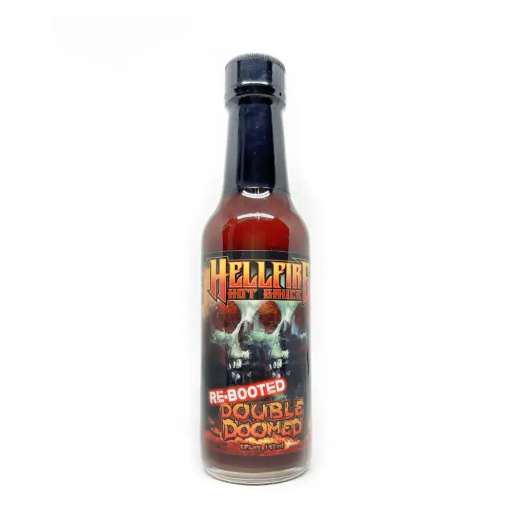 Hellfire Double Doomed Re-Booted Hot Sauce - Main Image