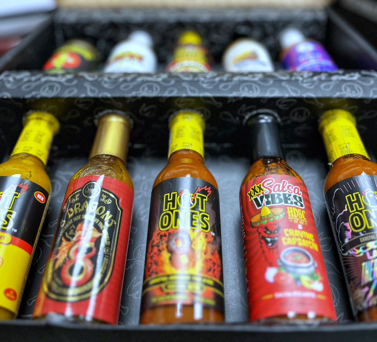 Coffret de 10 sauces piquantes Hot Ones Saison 30 Défi