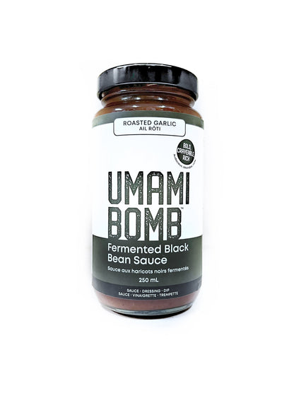 Sauce Umami suprême aux haricots noirs fermentés et à l'ail rôti