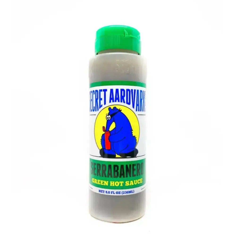 Secret Aardvark Serrabanero Green Hot Sauce - Main Image