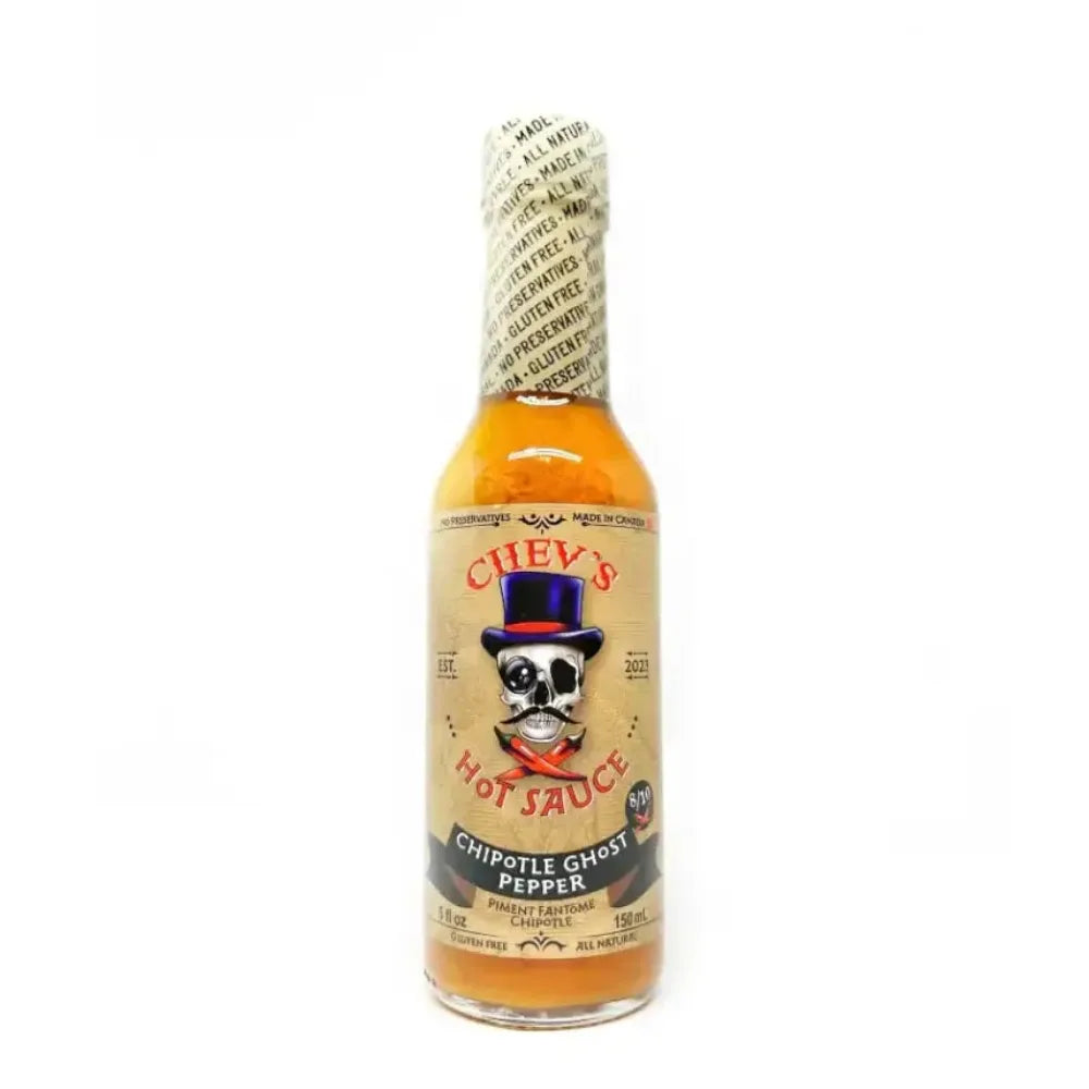 Chev's Chipotle Ghost Pepper Hot Sauce - Main Image