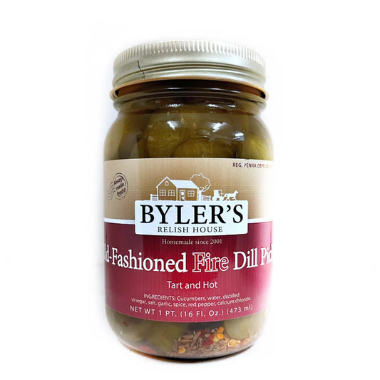 Byler's Old-Fashioned Fire Dill Pickles - Main Image