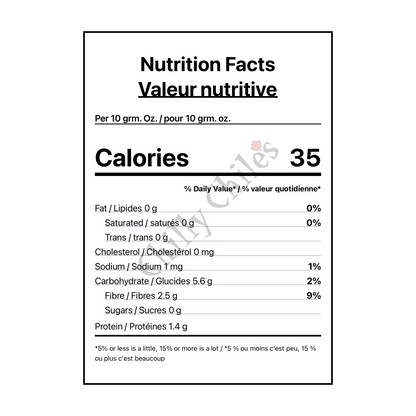 Chiles Machos Arbol Pepper - Canadian Nutrition Facts