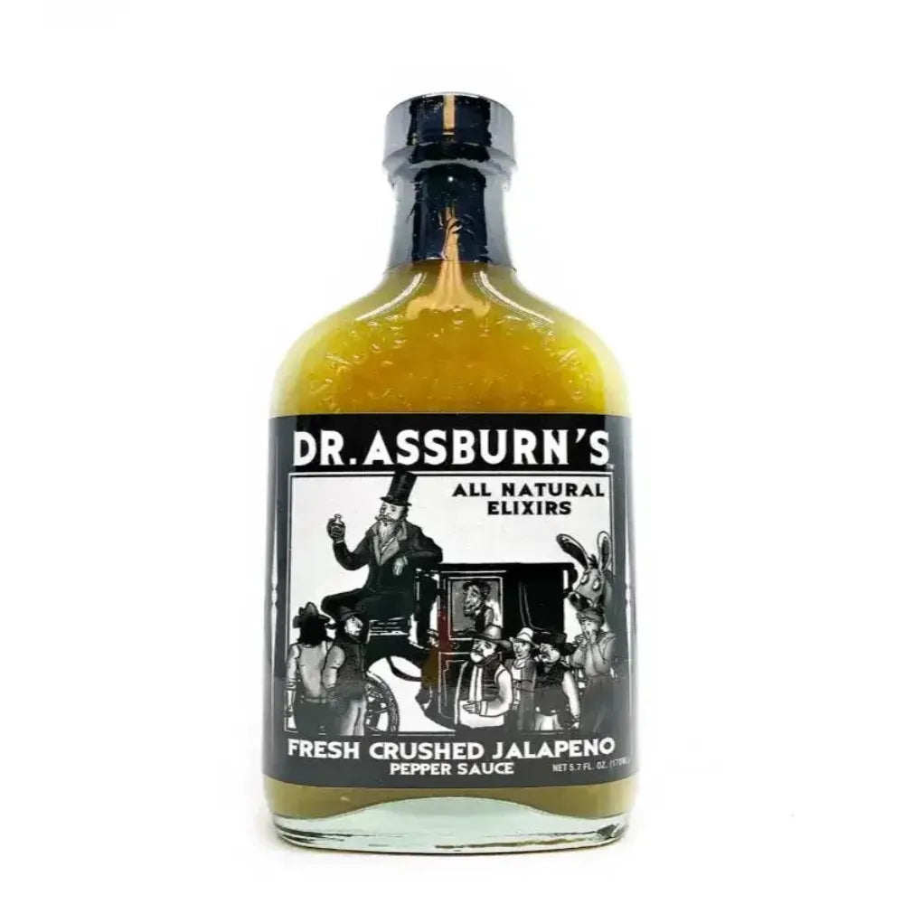 Dr. Assburn's Fresh Crushed Jalapeno Hot Sauce - Main Image