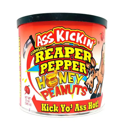 Ass Kickin' Carolina Reaper Honey Peanuts - Main Image