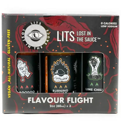LITS Flavour Flight 3pk Hot Sauce - Main Image