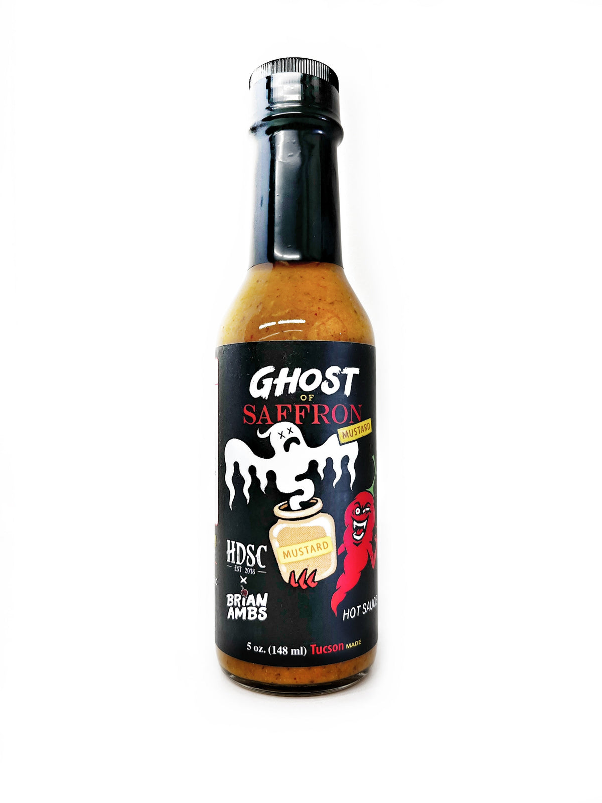 High Desert Ghost Of Saffron Mustard Hot Sauce
