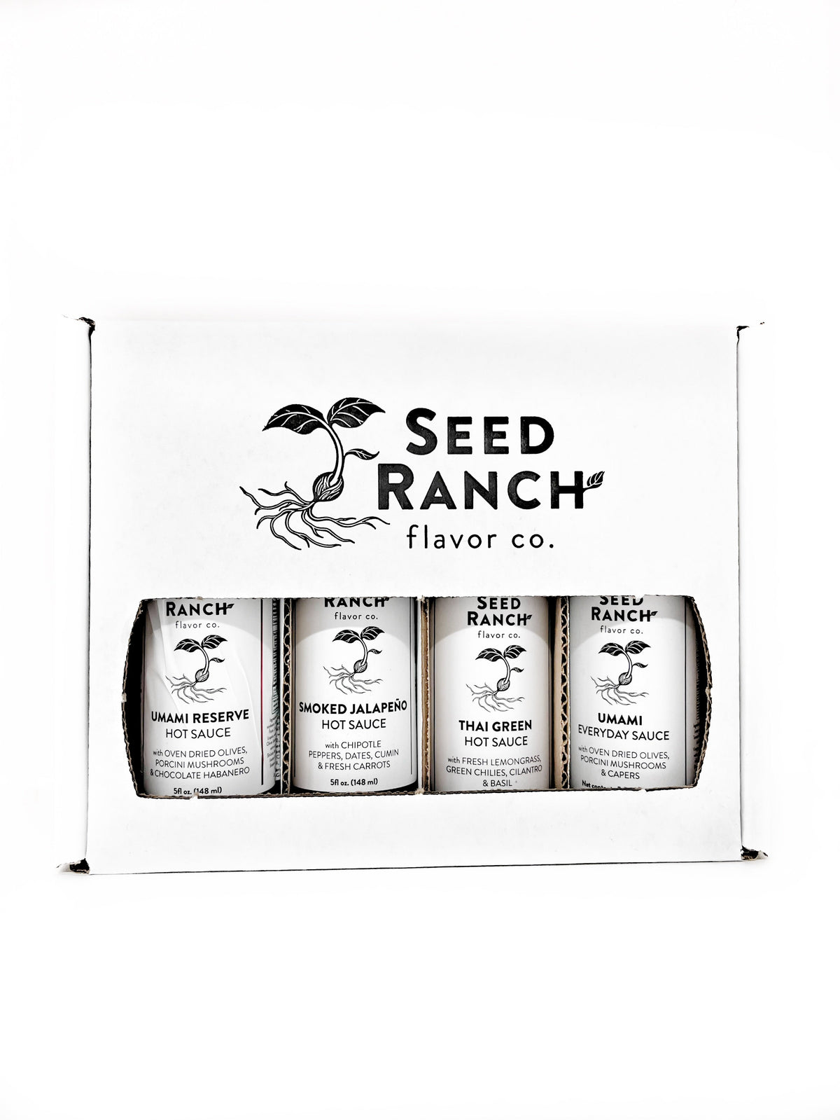 Seed Ranch The Spicy Bundle Hot Sauce Variety 3pk