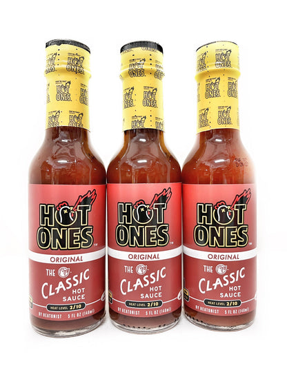 Hot Ones The Classic Original Hot Sauce 3-Pack