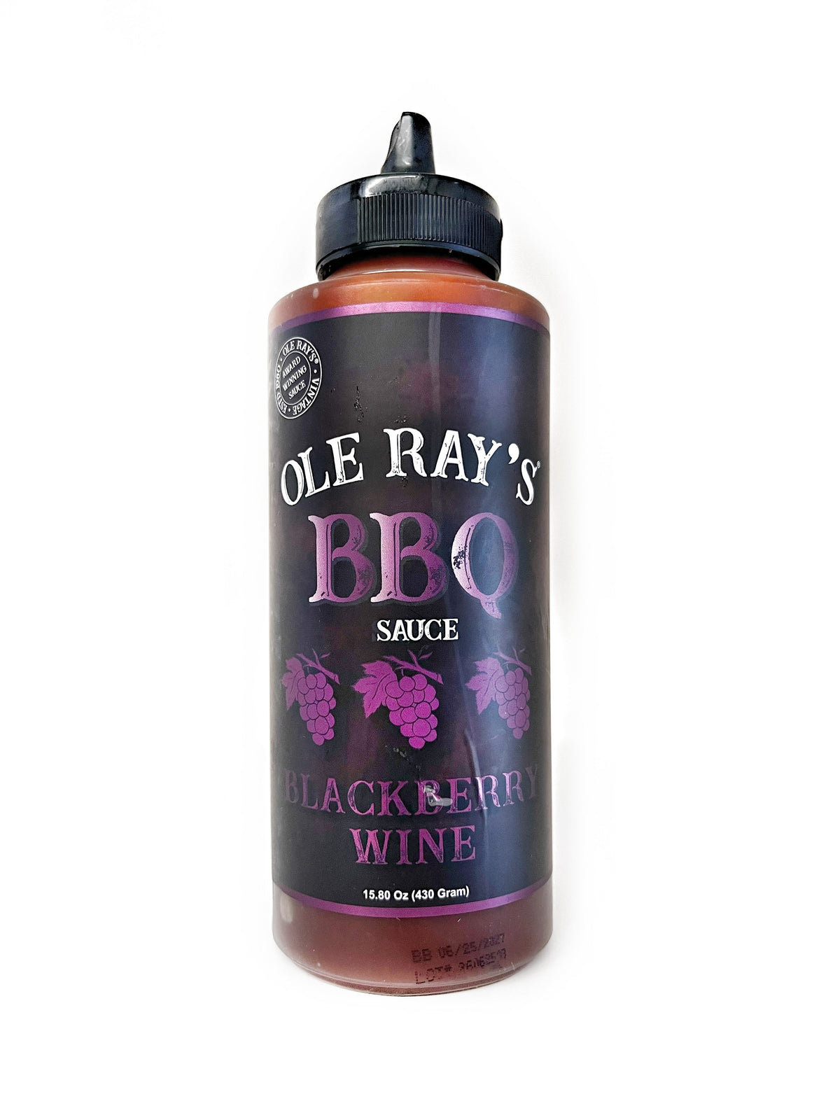 Ole Ray's Blackberry Wine BBQ and Cooking Sauce