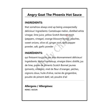 Angry Goat The Phoenix Hot Sauce - Hot Sauce