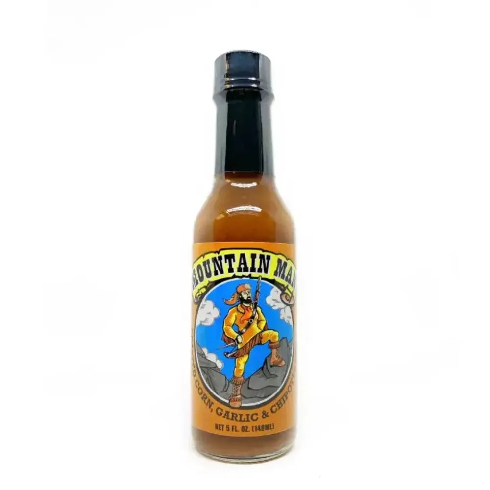 Mountain Man Corn Garlic and Chipotle Hot Sauce - Main Image