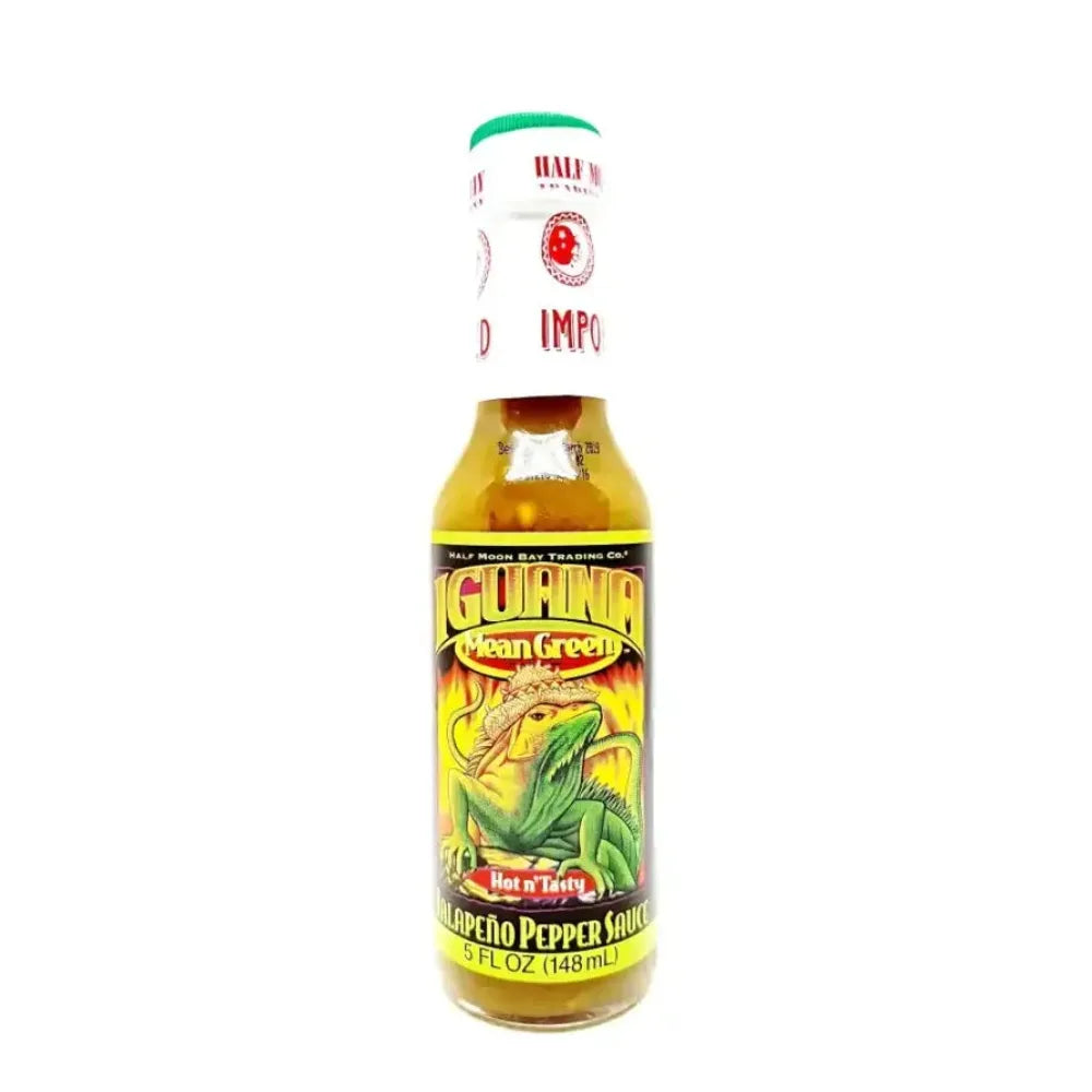Iguana Mean Green Jalapeno Hot Sauce - Main Image