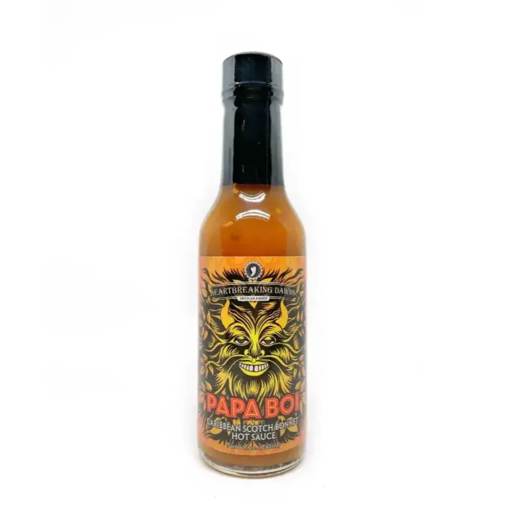Heartbreaking Dawns Papa Boi Caribbean Scotch Bonnet Hot Sauce - Main Image