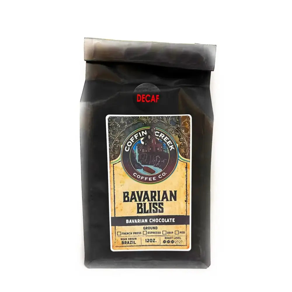 Coffin Creek Bavarian Bliss (Death By Chocolate) Decaf Coffee - Other