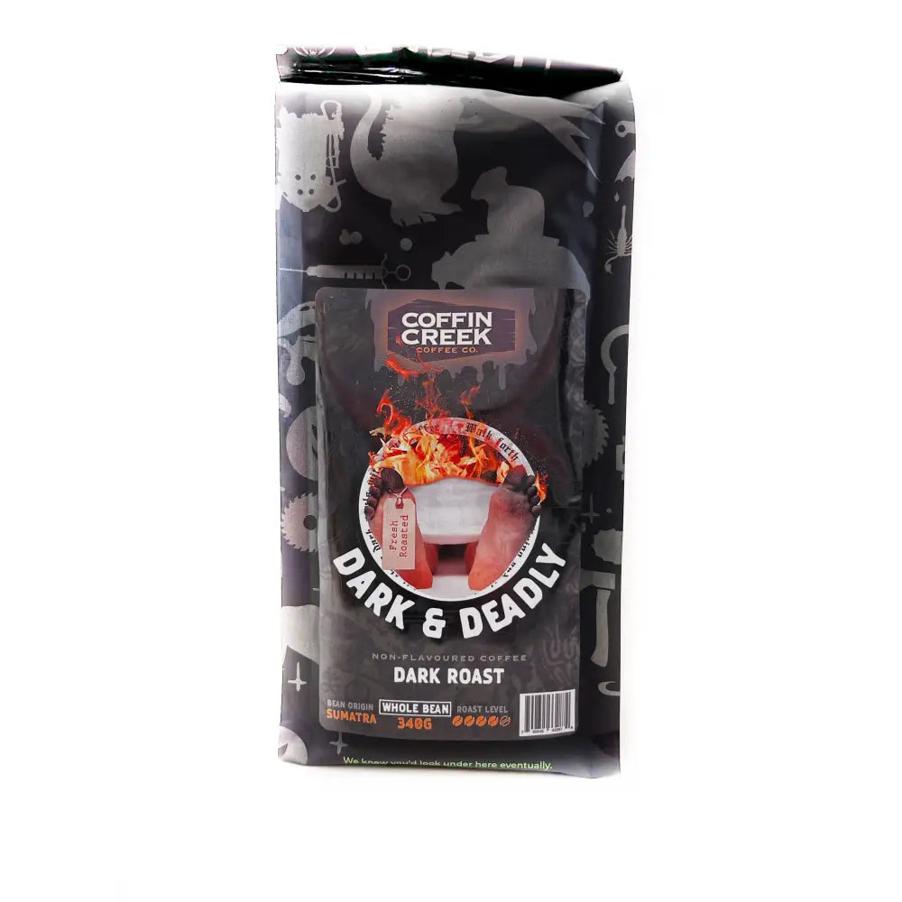 Coffin Creek Dark & Deadly Coffee Whole Bean - Other