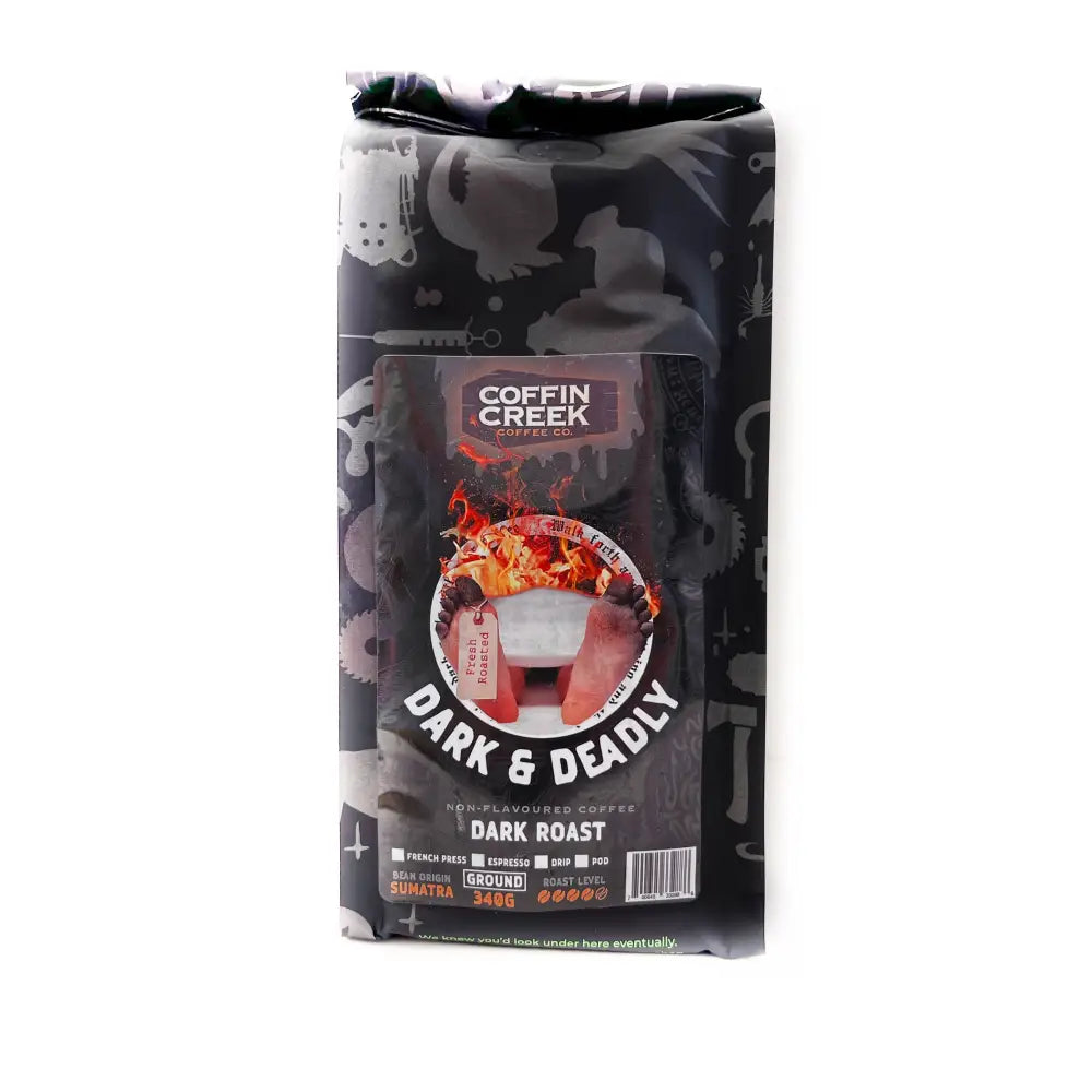 Coffin Creek Dark & Deadly Roast Coffee - Other