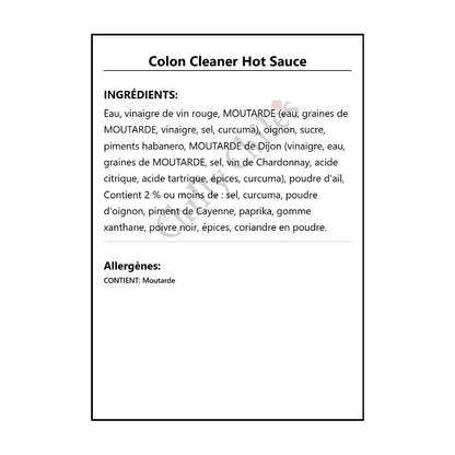 Colon Cleaner Hot Sauce - Hot Sauce