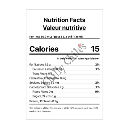 Fury Pineapple Yardie Hot Sauce - Canadian Nutrition Facts