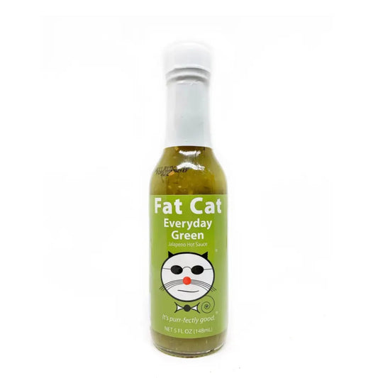 Fat Cat Everyday Green Jalapeno Hot Sauce - Main Image