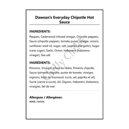 Dawson’s Everyday Chipotle Hot Sauce - Hot Sauce