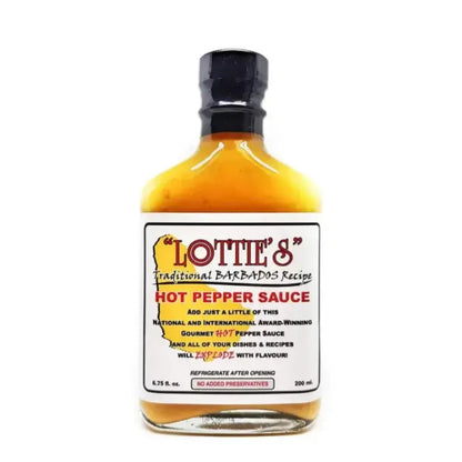 Lottie's Traditional Barbados Yellow Hot Sauce - Main Image