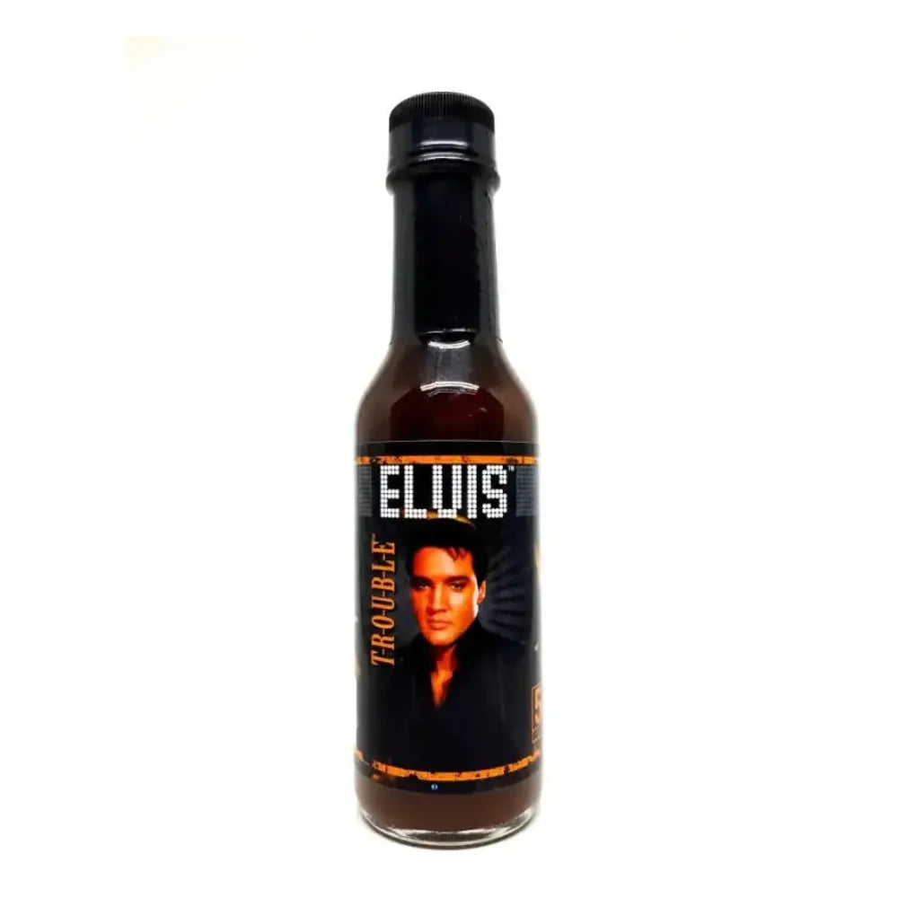 Elvis T-R-O-U-B-L-E Hot Sauce - Main Image