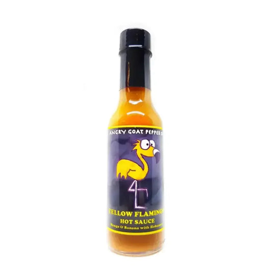 Angry Goat Yellow Flamingo Hot Sauce - Main Image