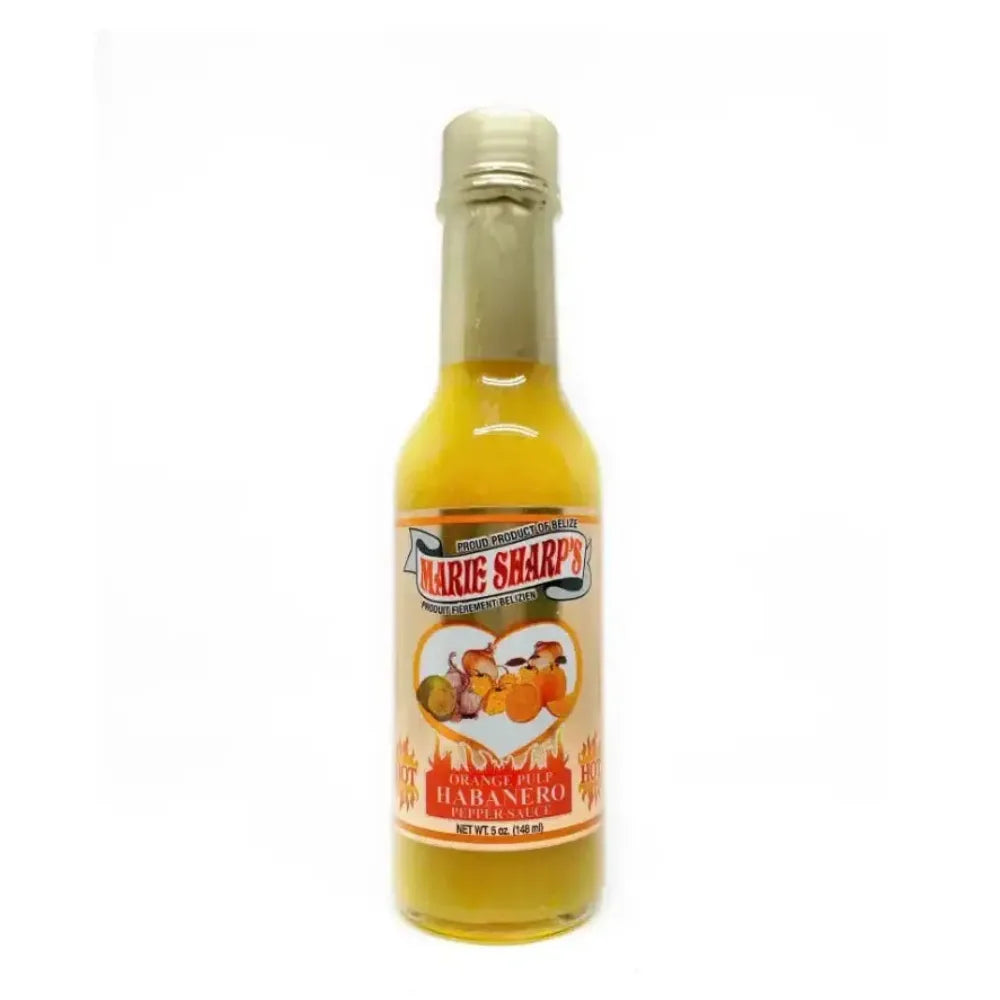 Marie Sharp's Orange Pulp Habanero Hot Sauce - Main Image