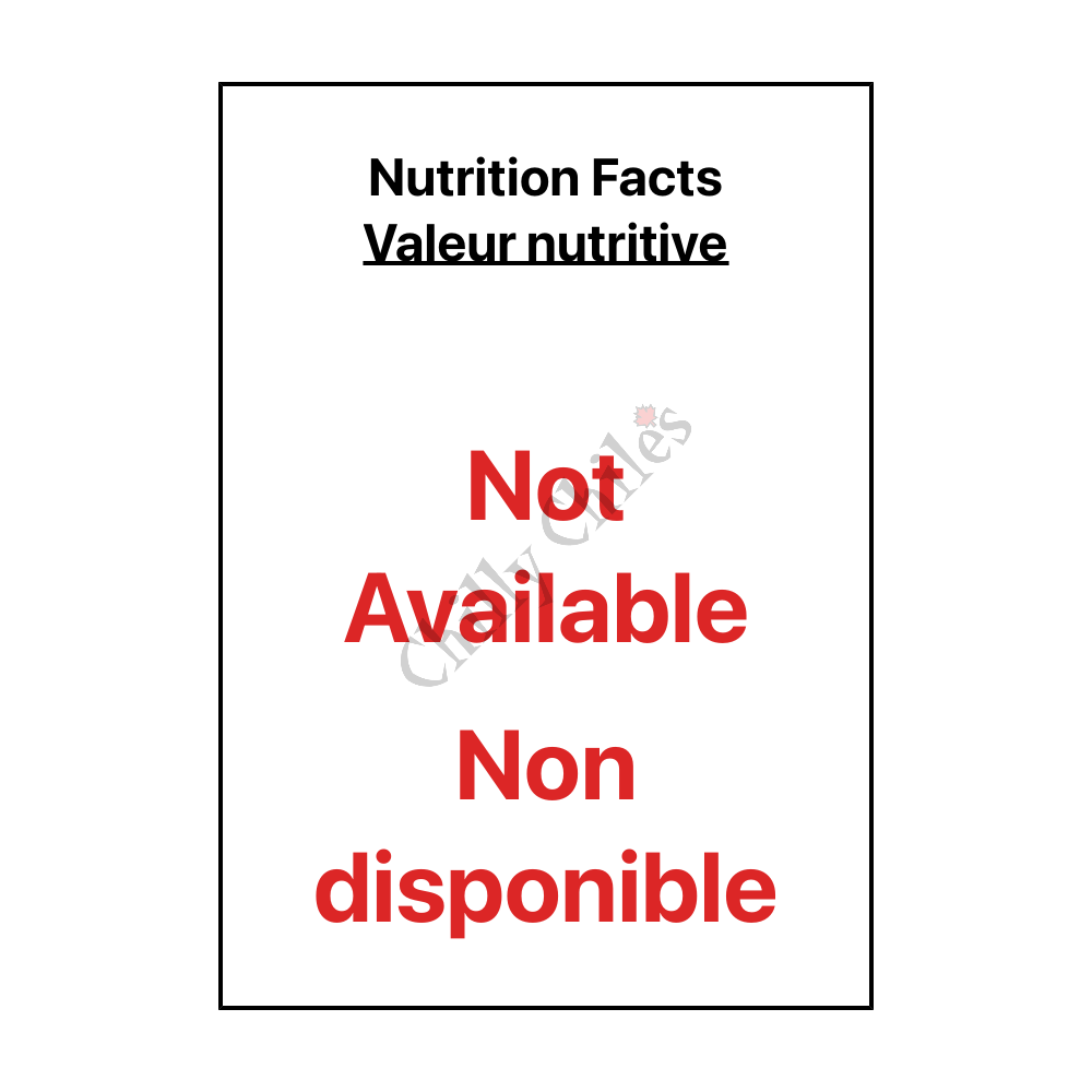 Bravado 4pk Gift Box - Canadian Nutrition Facts