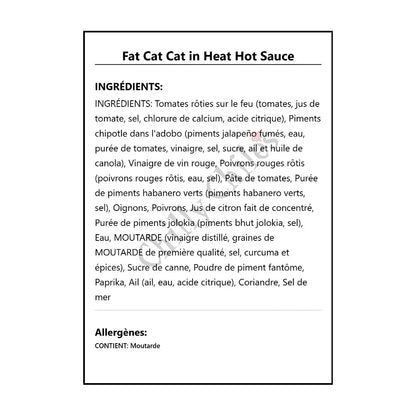 Fat Cat Cat in Heat Hot Sauce - Hot Sauce