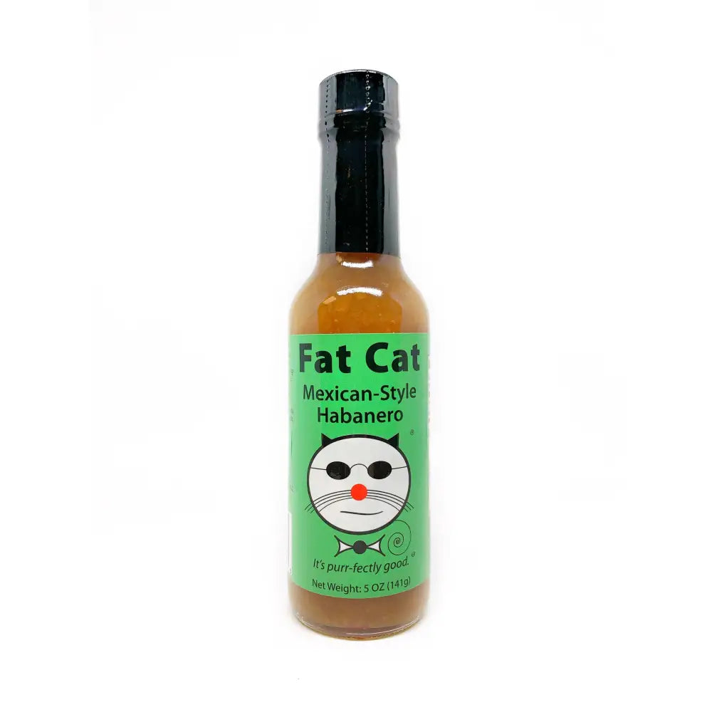 Fat Cat Mexican-Style Habanero Hot Sauce - Hot Sauce