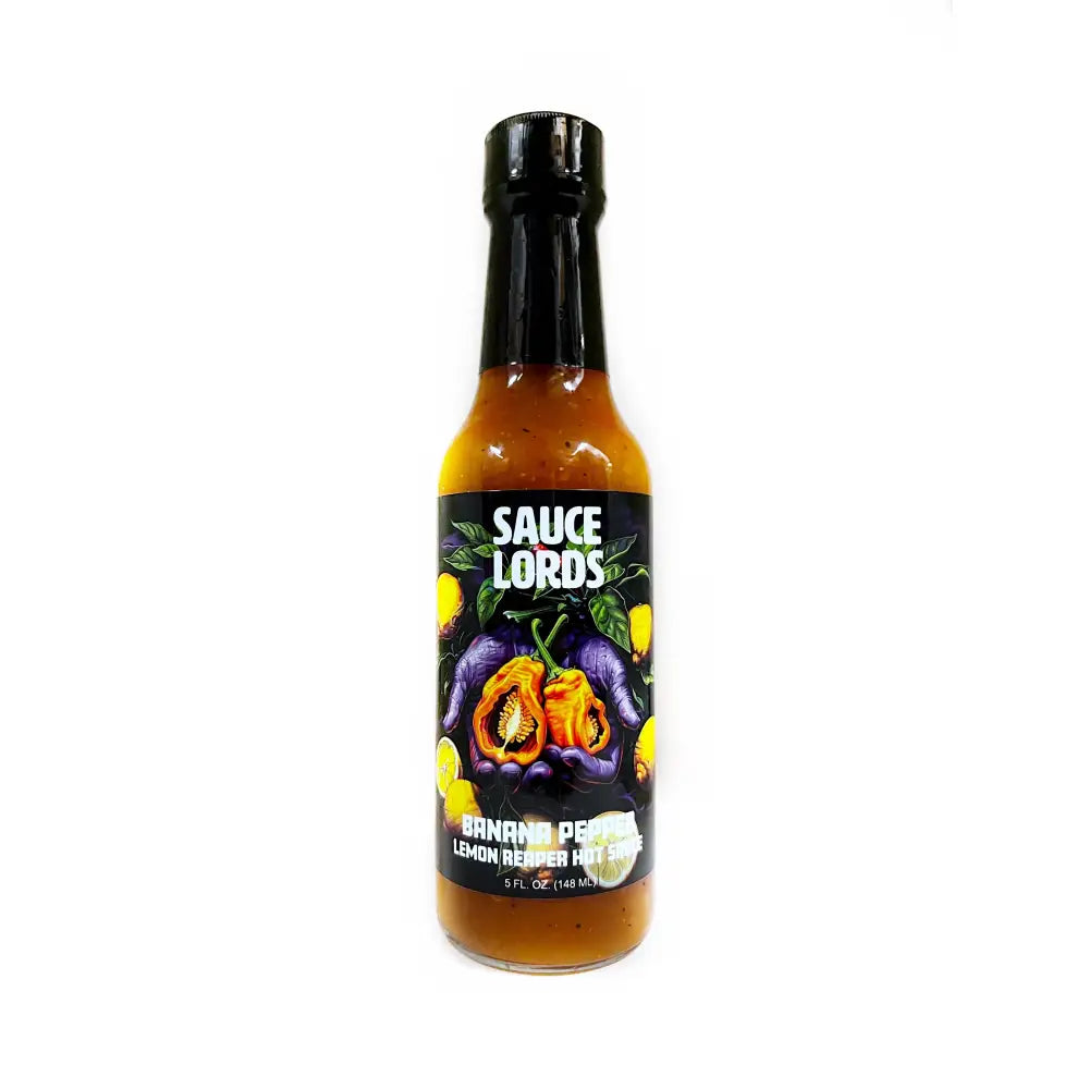 HAB Banana Pepper Lemon Reaper Hot Sauce - Hot Sauce