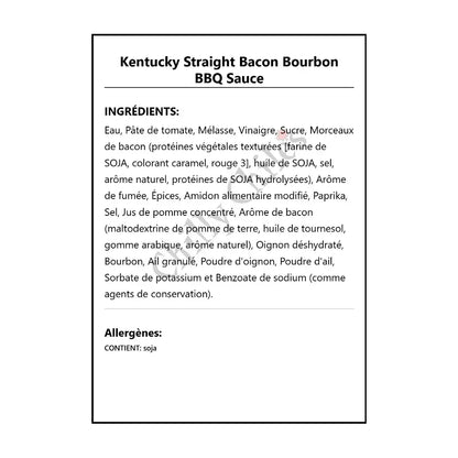 Kentucky Straight Bacon Bourbon BBQ Sauce - BBQ Sauce